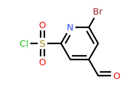 CAS 1393572-52-5 | 6-Bromo-4-formylpyridine-2-sulfonyl chloride