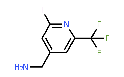 CAS 1393572-53-6 | [2-Iodo-6-(trifluoromethyl)pyridin-4-YL]methylamine