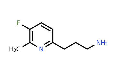 CAS 1393572-55-8 | 3-(5-Fluoro-6-methylpyridin-2-YL)propan-1-amine