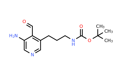 CAS 1393572-56-9 | Tert-butyl 3-(5-amino-4-formylpyridin-3-YL)propylcarbamate