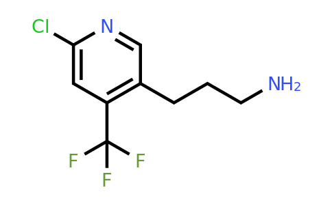 CAS 1393572-57-0 | 3-[6-Chloro-4-(trifluoromethyl)pyridin-3-YL]propan-1-amine