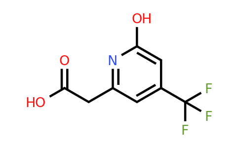 CAS 1393572-60-5 | [6-Hydroxy-4-(trifluoromethyl)pyridin-2-YL]acetic acid
