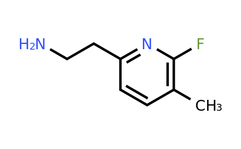 CAS 1393572-70-7 | 2-(6-Fluoro-5-methylpyridin-2-YL)ethanamine