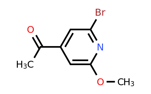 CAS 1393572-74-1 | 1-(2-Bromo-6-methoxypyridin-4-YL)ethanone