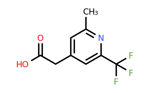 CAS 1393572-92-3 | [2-Methyl-6-(trifluoromethyl)pyridin-4-YL]acetic acid
