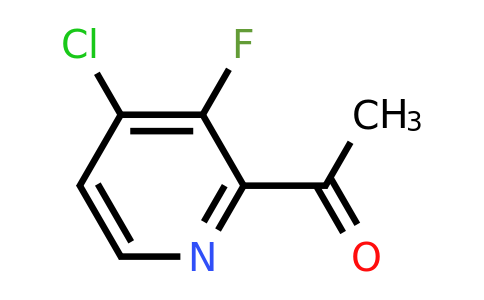 CAS 1393572-94-5 | 1-(4-Chloro-3-fluoropyridin-2-YL)ethanone