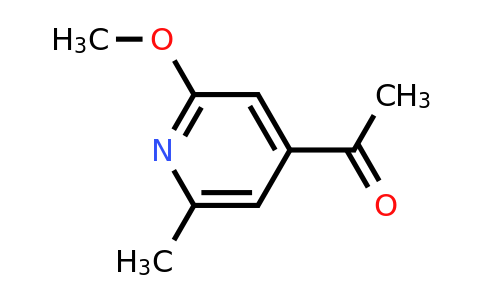 CAS 1393572-96-7 | 1-(2-Methoxy-6-methylpyridin-4-YL)ethanone
