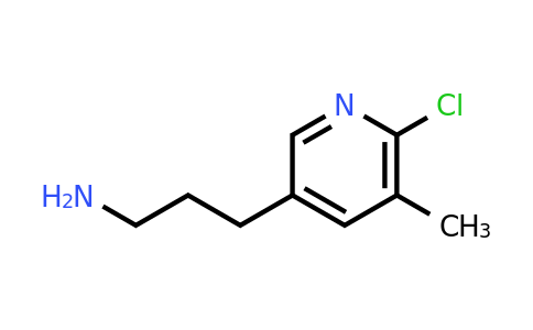 CAS 1393572-98-9 | 3-(6-Chloro-5-methylpyridin-3-YL)propan-1-amine