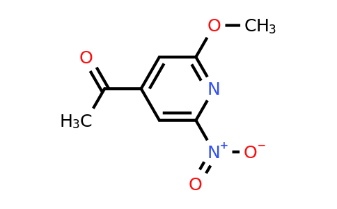 CAS 1393573-03-9 | 1-(2-Methoxy-6-nitropyridin-4-YL)ethanone