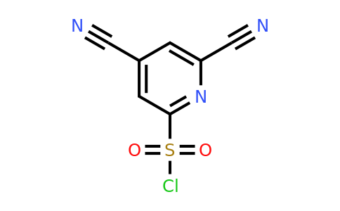 CAS 1393573-04-0 | 4,6-Dicyanopyridine-2-sulfonyl chloride