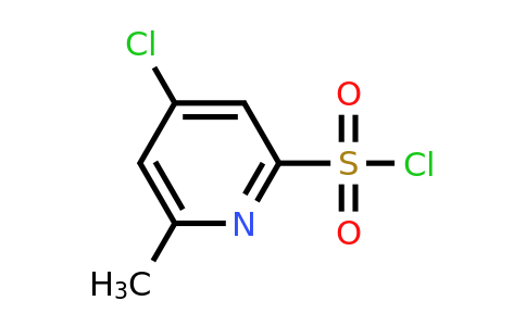 CAS 1393573-11-9 | 4-Chloro-6-methylpyridine-2-sulfonyl chloride