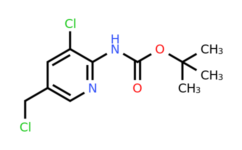 CAS 1393573-12-0 | Tert-butyl 3-chloro-5-(chloromethyl)pyridin-2-ylcarbamate