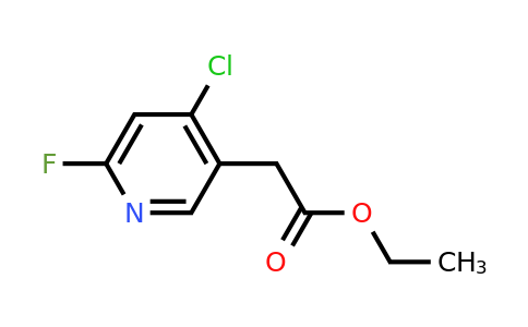 CAS 1393573-14-2 | Ethyl (4-chloro-6-fluoropyridin-3-YL)acetate