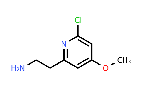 CAS 1393573-15-3 | 2-(6-Chloro-4-methoxypyridin-2-YL)ethanamine