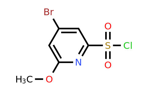 CAS 1393573-17-5 | 4-Bromo-6-methoxypyridine-2-sulfonyl chloride