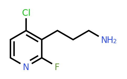 CAS 1393573-23-3 | 3-(4-Chloro-2-fluoropyridin-3-YL)propan-1-amine