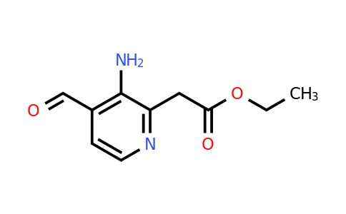 CAS 1393573-31-3 | Ethyl (3-amino-4-formylpyridin-2-YL)acetate