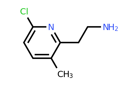 CAS 1393573-33-5 | 2-(6-Chloro-3-methylpyridin-2-YL)ethanamine
