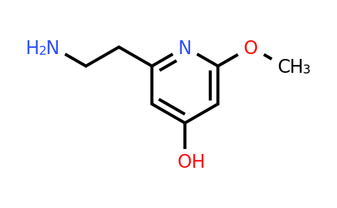 2-(2-Aminoethyl)-6-methoxypyridin-4-ol