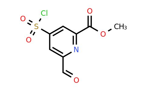 CAS 1393573-53-9 | Methyl 4-(chlorosulfonyl)-6-formylpyridine-2-carboxylate