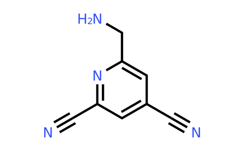 CAS 1393573-54-0 | 6-(Aminomethyl)pyridine-2,4-dicarbonitrile