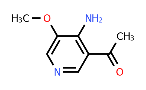 CAS 1393573-60-8 | 1-(4-Amino-5-methoxypyridin-3-YL)ethanone