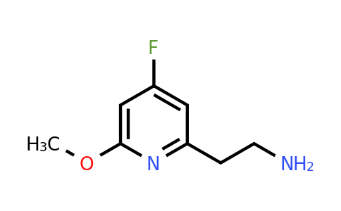 CAS 1393573-61-9 | 2-(4-Fluoro-6-methoxypyridin-2-YL)ethanamine