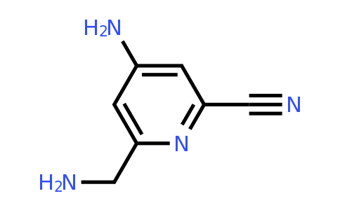 CAS 1393573-62-0 | 4-Amino-6-(aminomethyl)pyridine-2-carbonitrile