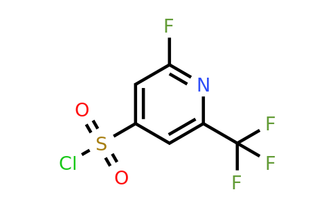 CAS 1393573-63-1 | 2-Fluoro-6-(trifluoromethyl)pyridine-4-sulfonyl chloride