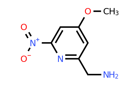 CAS 1393573-77-7 | (4-Methoxy-6-nitropyridin-2-YL)methylamine