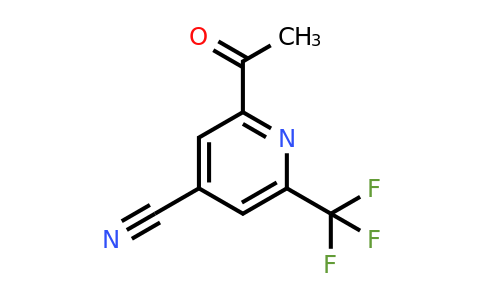 CAS 1393573-81-3 | 2-Acetyl-6-(trifluoromethyl)isonicotinonitrile