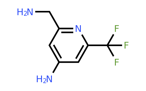 CAS 1393573-96-0 | 2-(Aminomethyl)-6-(trifluoromethyl)pyridin-4-amine