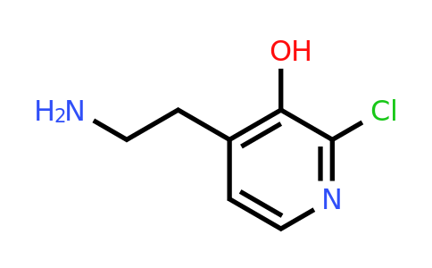 CAS 1393573-99-3 | 4-(2-Aminoethyl)-2-chloropyridin-3-ol