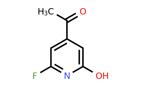 CAS 1393574-01-0 | 1-(2-Fluoro-6-hydroxypyridin-4-YL)ethanone