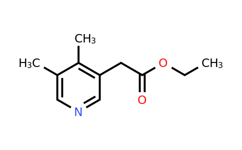 CAS 1393574-02-1 | Ethyl (4,5-dimethylpyridin-3-YL)acetate