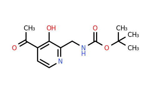 CAS 1393574-05-4 | Tert-butyl (4-acetyl-3-hydroxypyridin-2-YL)methylcarbamate
