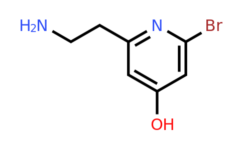 CAS 1393574-07-6 | 2-(2-Aminoethyl)-6-bromopyridin-4-ol
