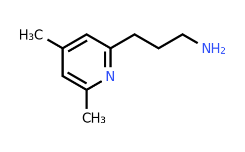 CAS 1393574-09-8 | 3-(4,6-Dimethylpyridin-2-YL)propan-1-amine