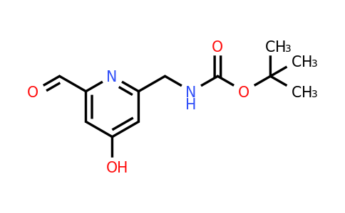 CAS 1393574-10-1 | Tert-butyl (6-formyl-4-hydroxypyridin-2-YL)methylcarbamate