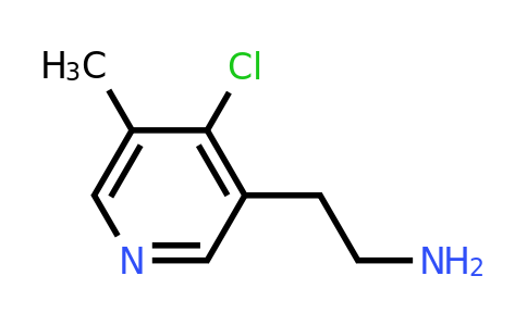 CAS 1393574-12-3 | 2-(4-Chloro-5-methylpyridin-3-YL)ethanamine