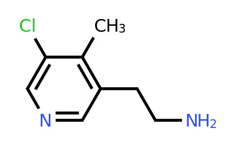 CAS 1393574-18-9 | 2-(5-Chloro-4-methylpyridin-3-YL)ethanamine