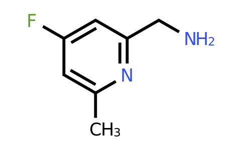 CAS 1393574-27-0 | (4-Fluoro-6-methylpyridin-2-YL)methylamine