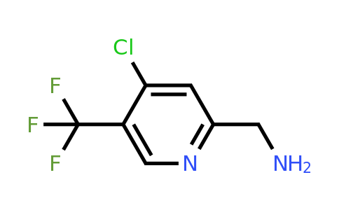 CAS 1393574-30-5 | [4-Chloro-5-(trifluoromethyl)pyridin-2-YL]methylamine