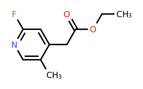 CAS 1393574-34-9 | Ethyl (2-fluoro-5-methylpyridin-4-YL)acetate