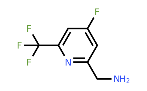 CAS 1393574-35-0 | [4-Fluoro-6-(trifluoromethyl)pyridin-2-YL]methylamine