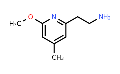 CAS 1393574-38-3 | 2-(6-Methoxy-4-methylpyridin-2-YL)ethanamine