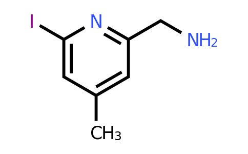 CAS 1393574-45-2 | (6-Iodo-4-methylpyridin-2-YL)methylamine