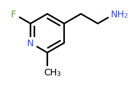 CAS 1393574-60-1 | 2-(2-Fluoro-6-methylpyridin-4-YL)ethanamine