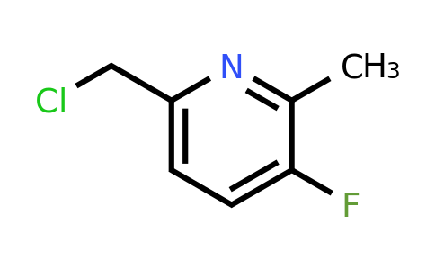 CAS 1393574-65-6 | 6-(Chloromethyl)-3-fluoro-2-methylpyridine