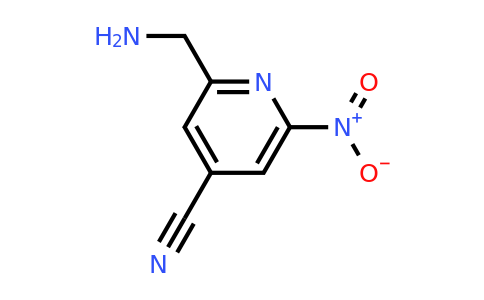 CAS 1393574-68-9 | 2-(Aminomethyl)-6-nitroisonicotinonitrile
